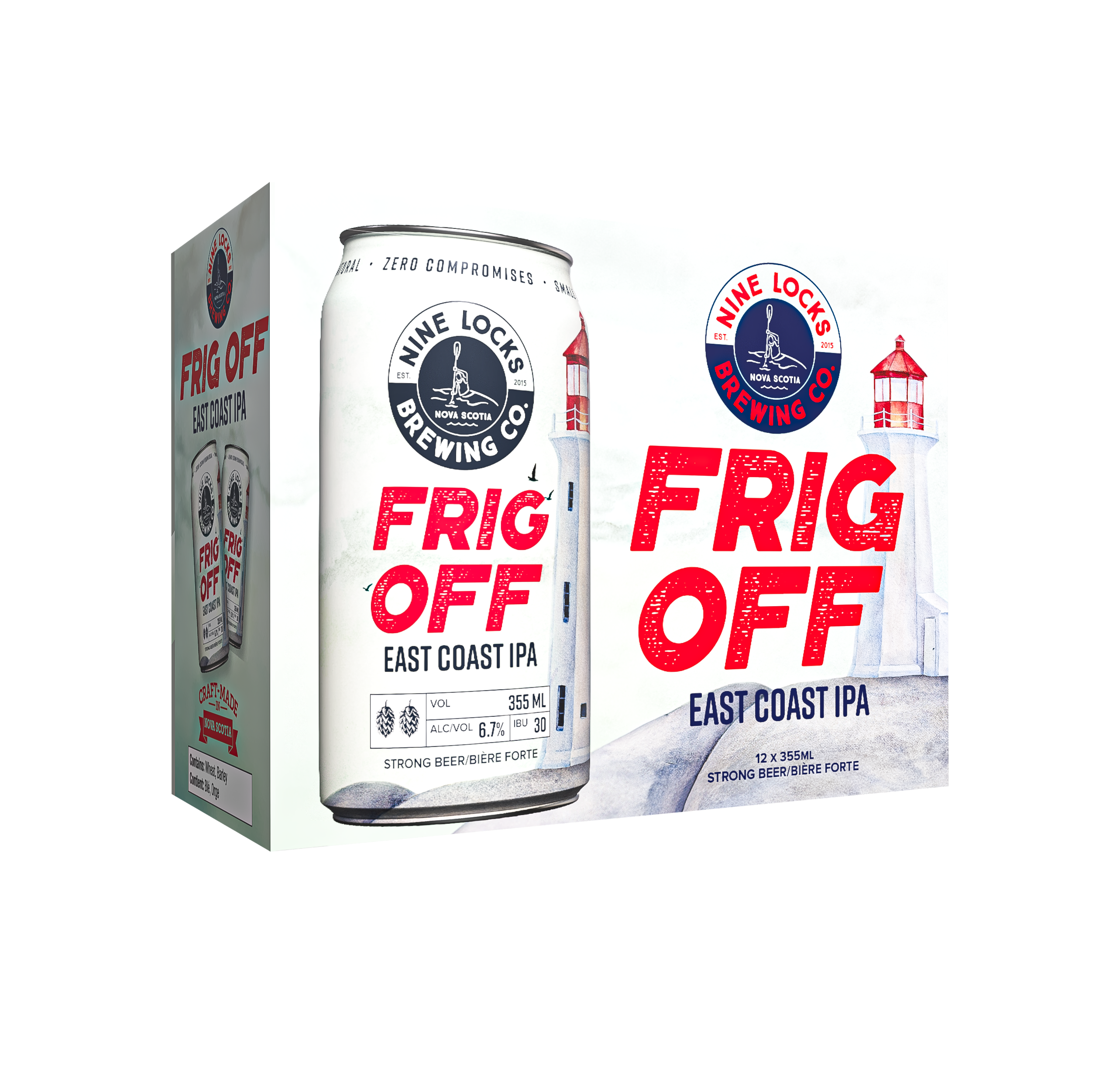 Frig Off East Coast IPA | Nine Locks Brewing Company